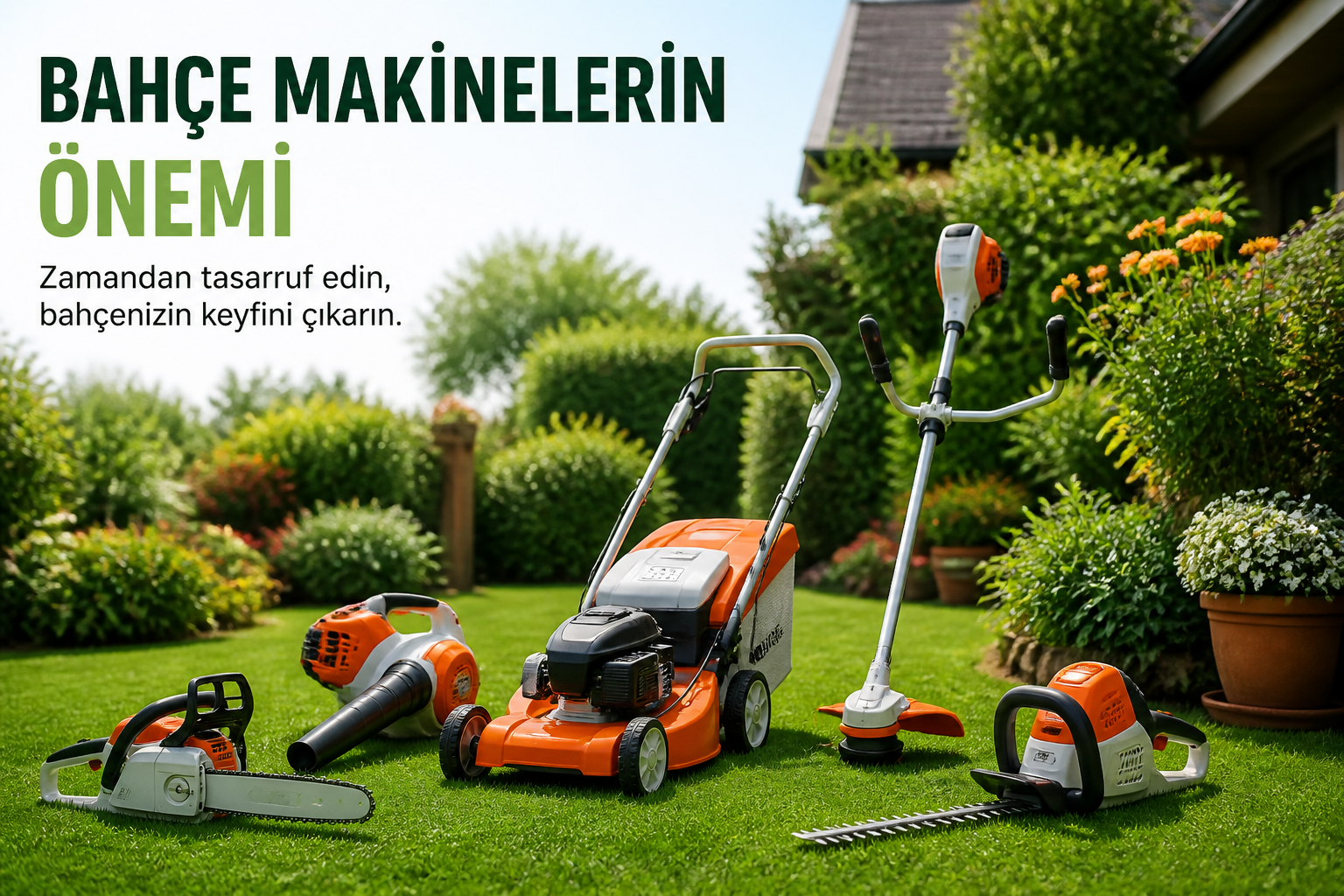 Bahçe Makinelerin Önemi