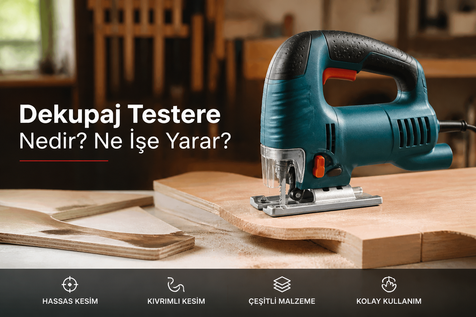 Dekupaj Testere Nedir? Ne İşe Yarar?