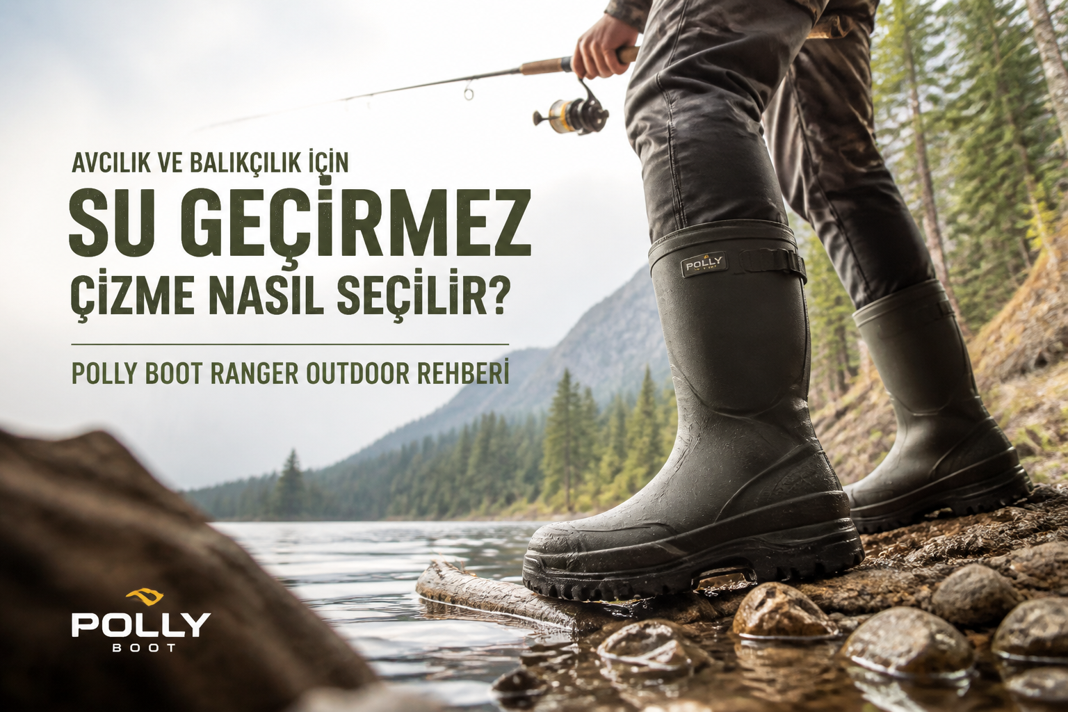 Avcılık ve Balıkçılık İçin Su Geçirmez Çizme Nasıl Seçilir? Polly Boot Ranger Outdoor Rehberi