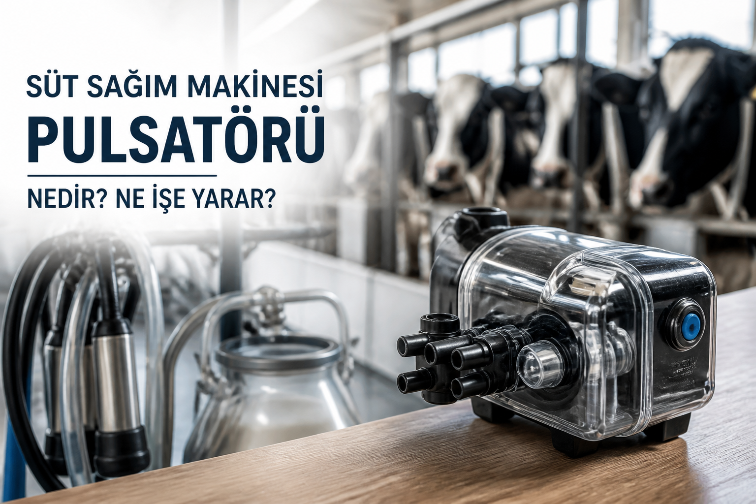  Süt Sağım Makinesi Pulsatörü Nedir? Ne İşe Yarar?