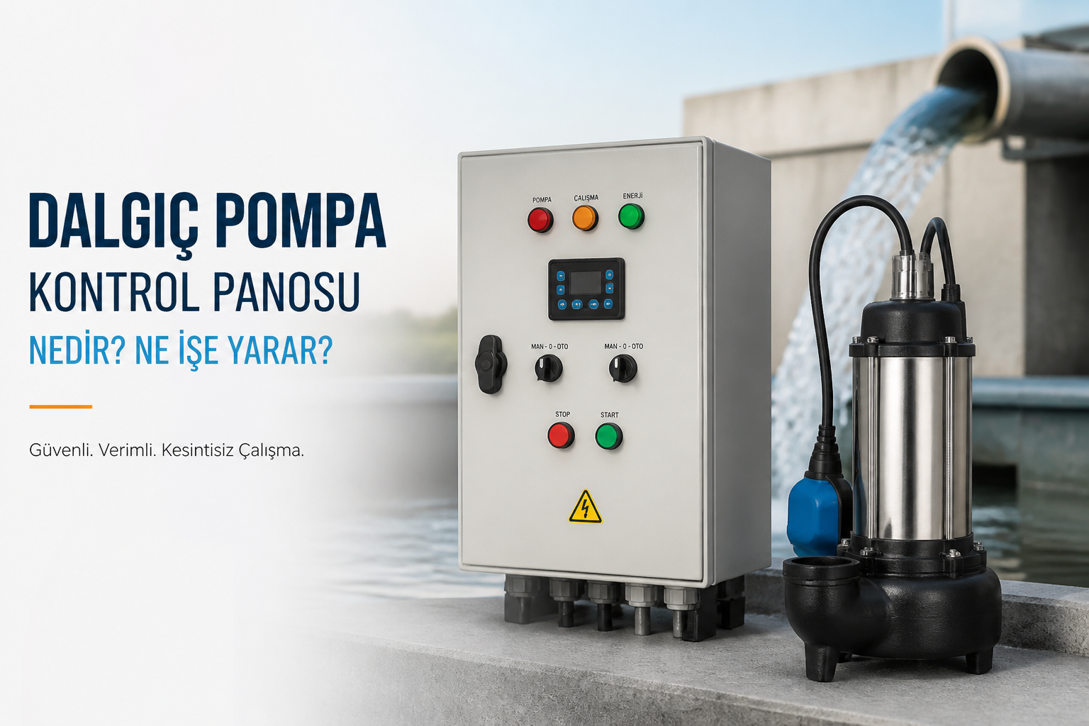Dalgıç Pompa Kontrol Panosu Nedir? Ne İşe Yarar?