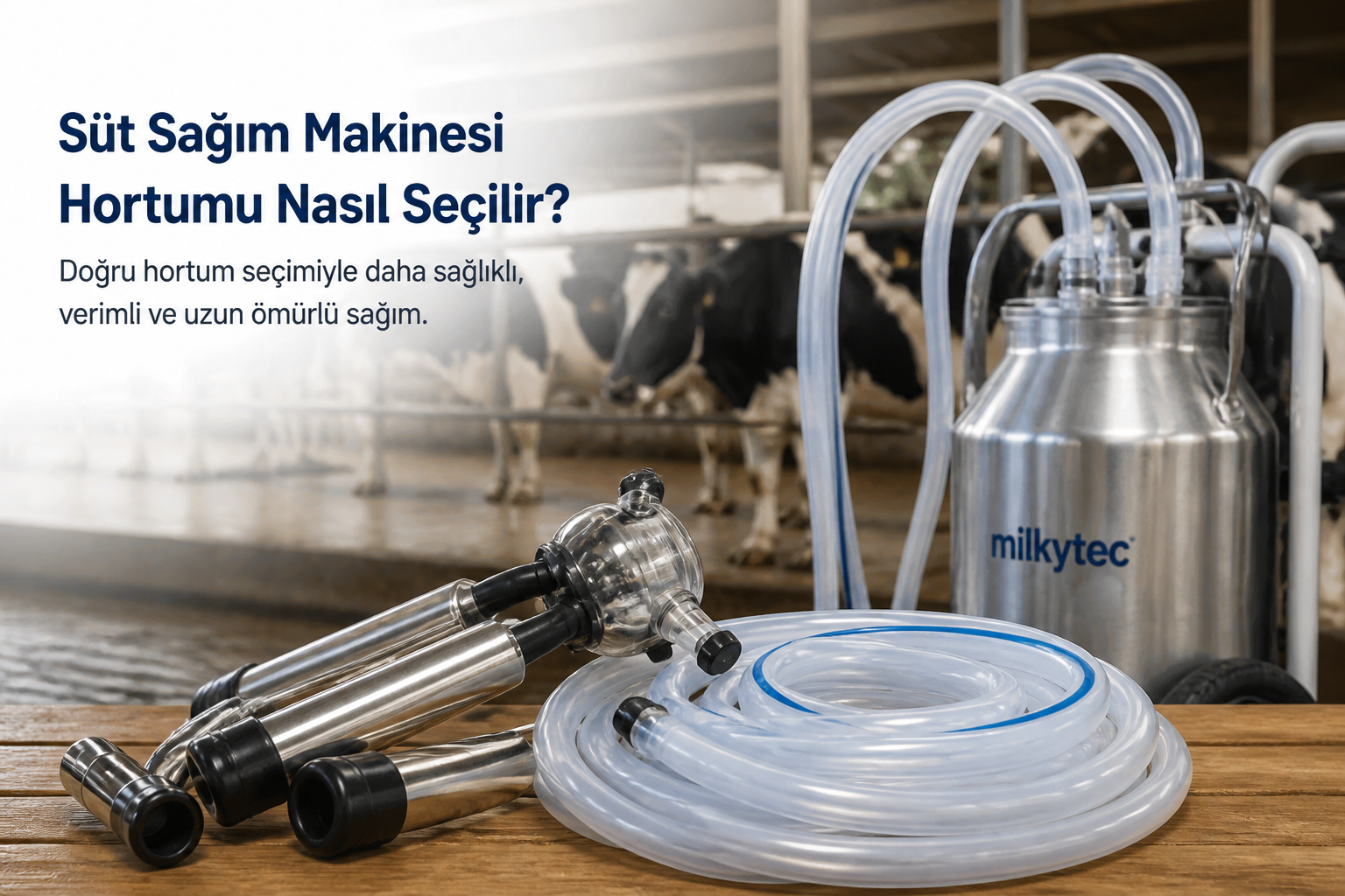 Süt Sağım Makinesi Hortumu Nasıl Seçilir?