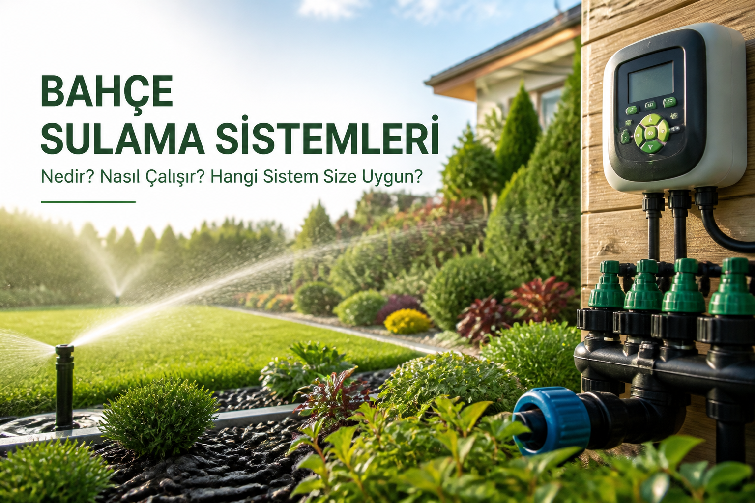 Bahçe sulama sistemleri nedir?