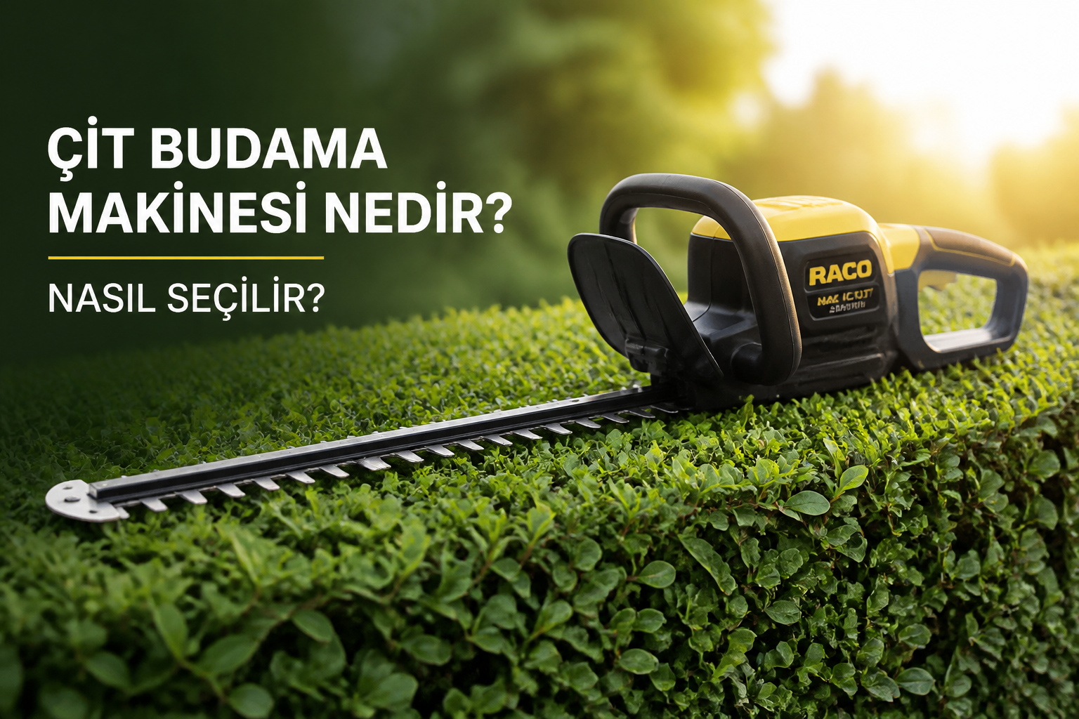 Çit Budama Makinesi Nedir? Nasıl Seçilir?