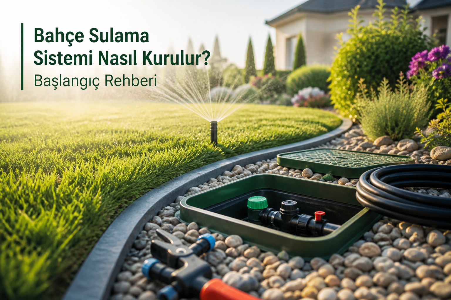 Bahçe Sulama Sistemi Nasıl Kurulur? Başlangıç Rehberi